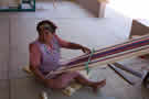 The Weaver in Teotitlan de Valle
